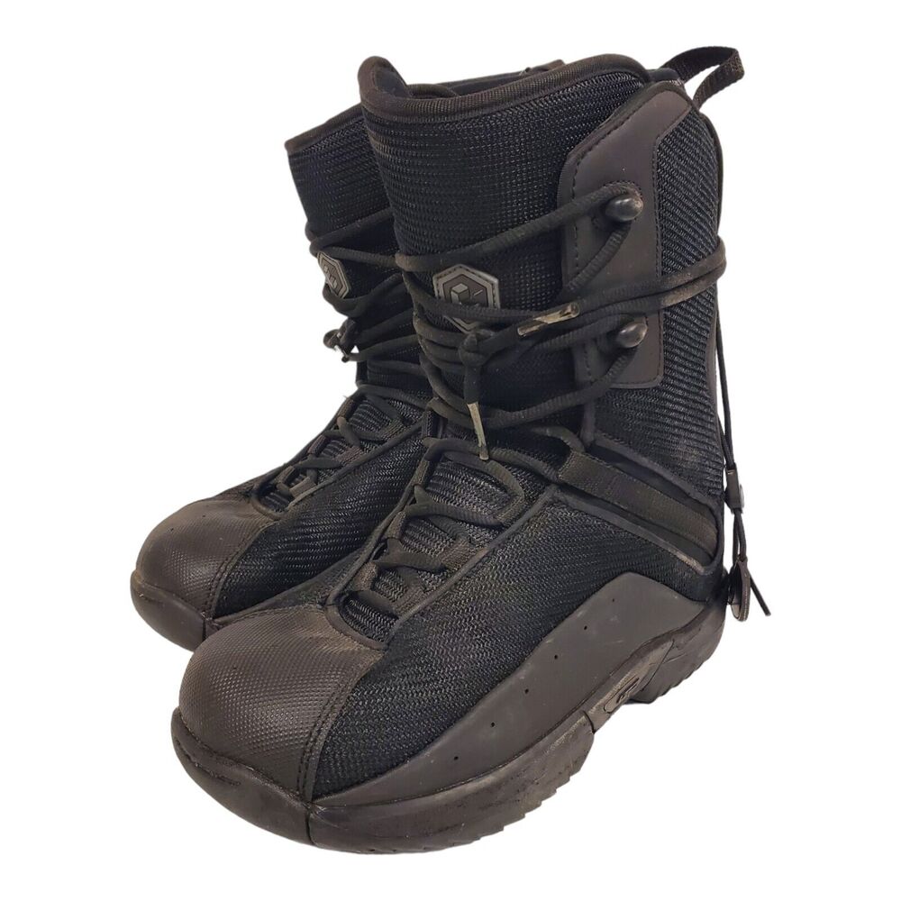 LTD Boots Mens Size 7 Black Waterproof Winter Sports Outdoor Skiing Snowboarding